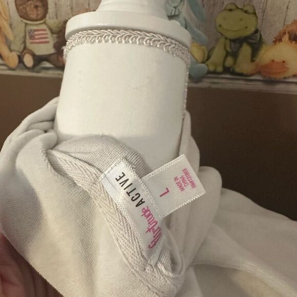 Flirtitude Active jacket  Navy and White Half-Zip size large - Picture 5 of 5